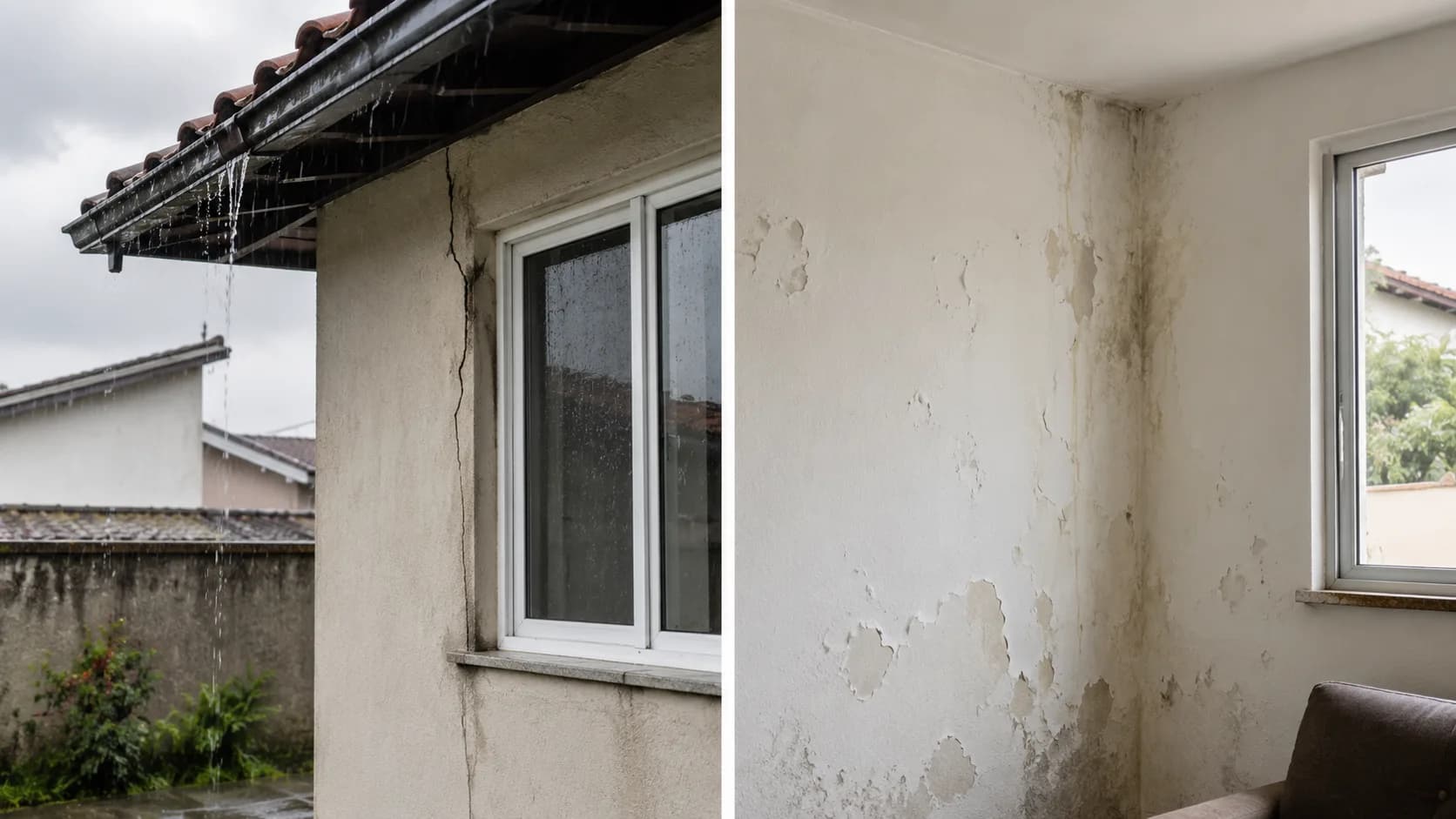 Parede descascando, bolha ou mofo: descubra a causa antes de comprar tinta